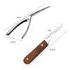 Steel Manual Cooking Prawn Peeler Lobster Shell Opener Shrimp Thread Knife Shrimp Deveiner Tool