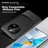 Phone Case for Huawei Mate40, Mate40e Protective Cover, Full Lens Protection, Ultra-Thin, Luxury High-End Fashion Soft Edge Case - Mysterious Black