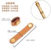 2026 Genuine Leather Strap Adjustment Buckles, Strap Shortening Clips, Fixed Fastener Accessories for Leather Handbags