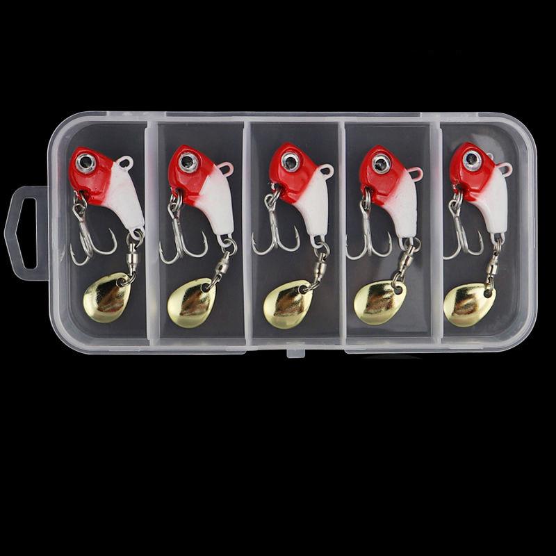 Boxed Metal VIB Spinner Lure for Sea & Freshwater Fishing.