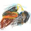 5pcs Silicone Skirts Jigs 88 Strand Umbrella Sensation Skirts Fishing Jigs Spinnerbait Replacement Fishing Lures Skirts