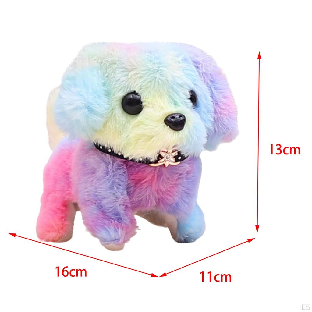 Electronic Pet Plush Toy Doll Soft Educational Figures Novelty with Sound Walking Stuffed