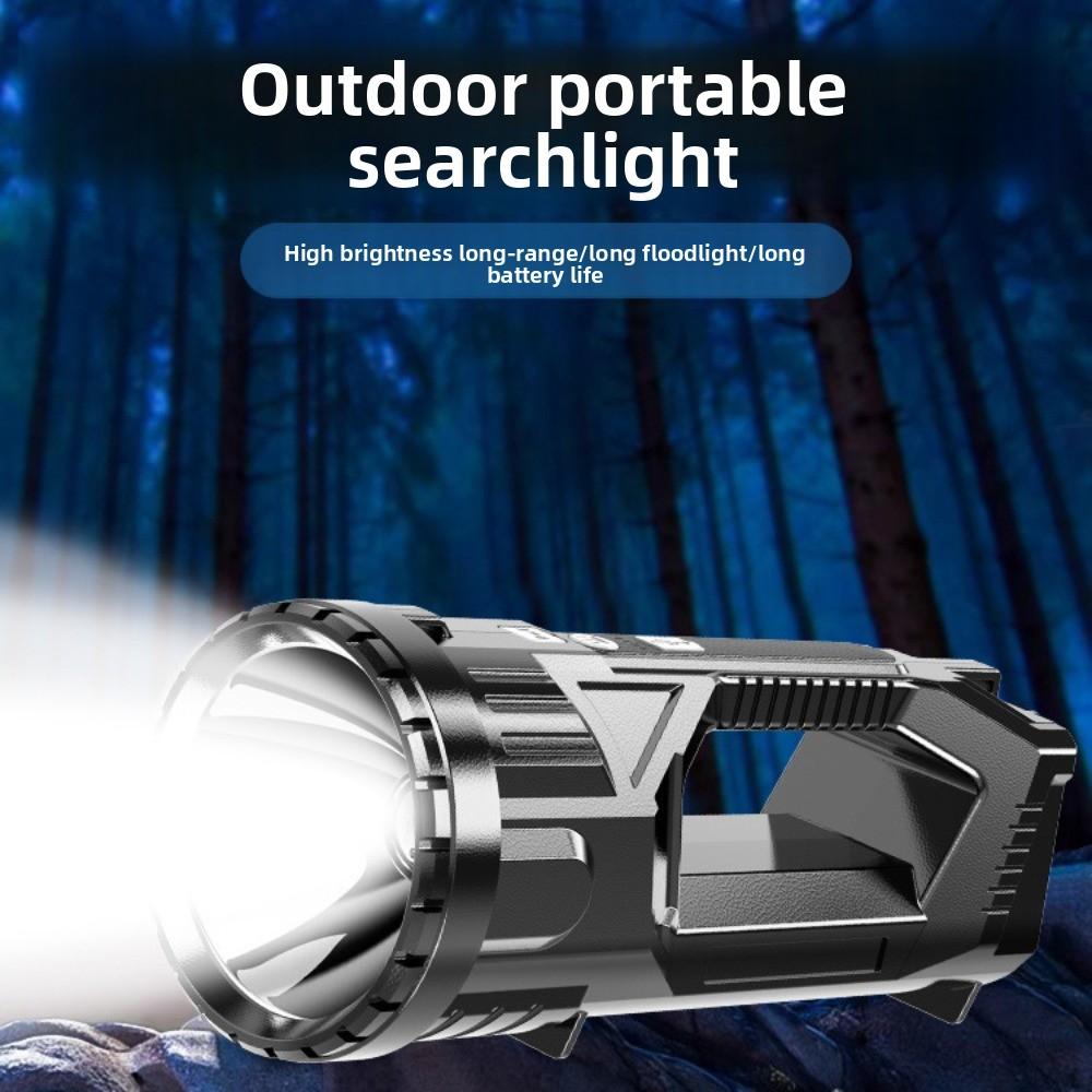 Super Bright Charging Searchlight Powerful Camping Lantern Portable LED Flashlight  Fishing