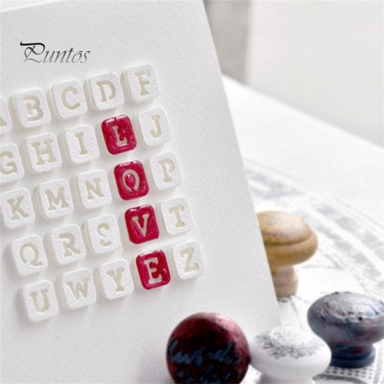 Scrapbook Mold Lovely English Letter Design Carbon Steel Practical Cutting Dies Home Decor