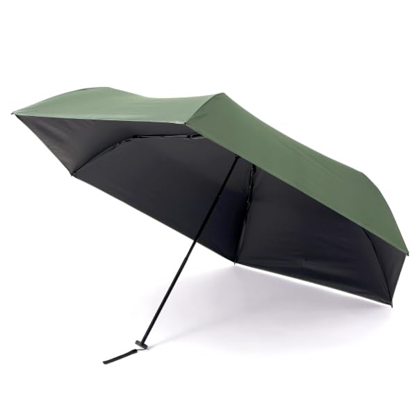 

Складной зонт HARERU, зонт цвета хаки, ручной складной зонт, 97 см, сверхлегкий, 140 г, японская компания, высший класс, защита от ультрафиолета, блокировка света хаки