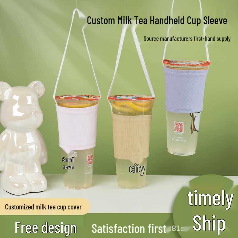 

Large Capacity Insulated Cotton Sleeve for Thermos or Water Bottle - Protective and Portable Handbag Design 1