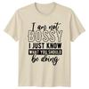 I Am Not Bossy I Funny TShirt Sarcastic Quotes Humor Gift For Him And Her