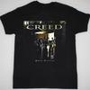 NEW Creed - Full Circle Short Sleeve Cotton Black All Size Shirt