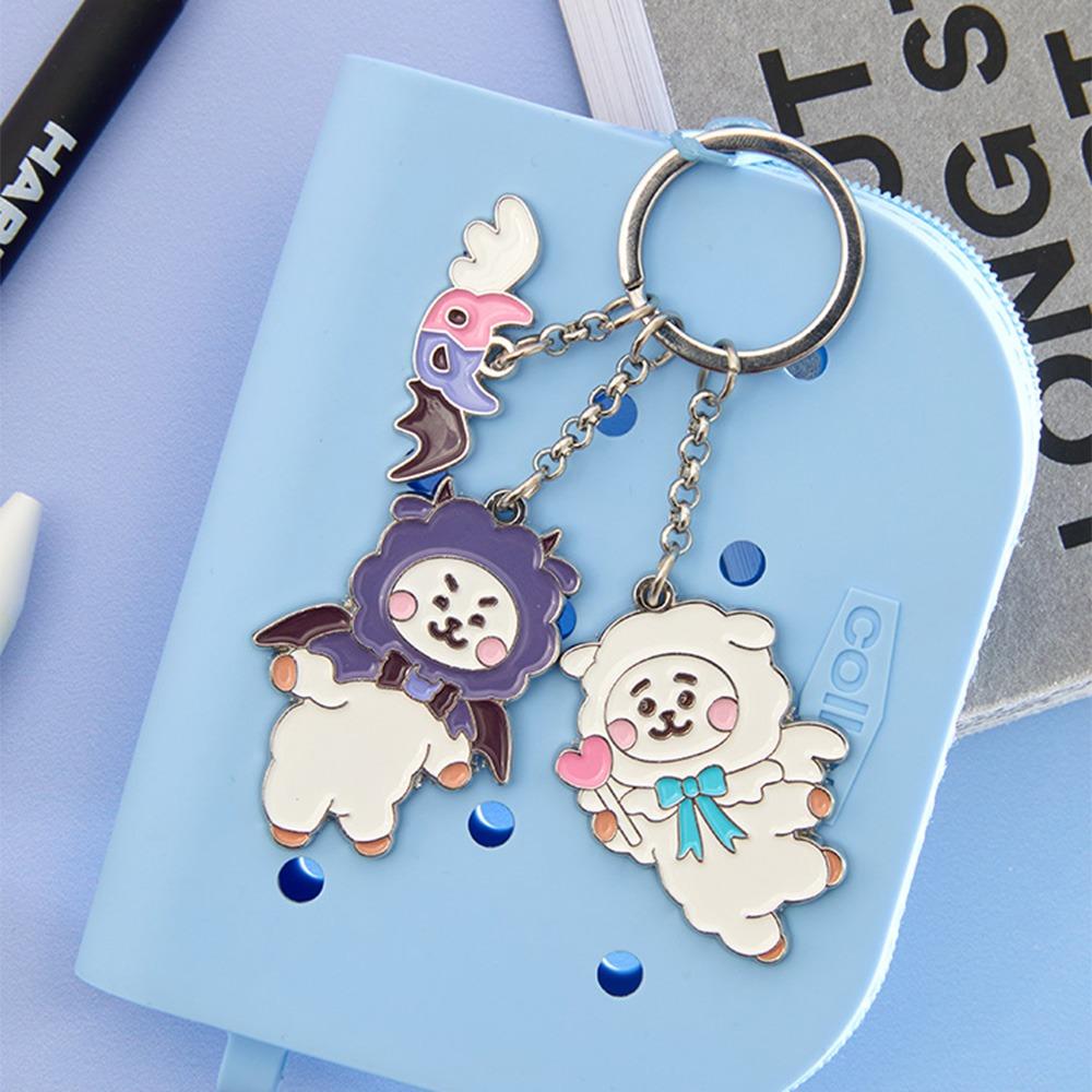 BT21 RJ Angel & Villain Metal Keyring
