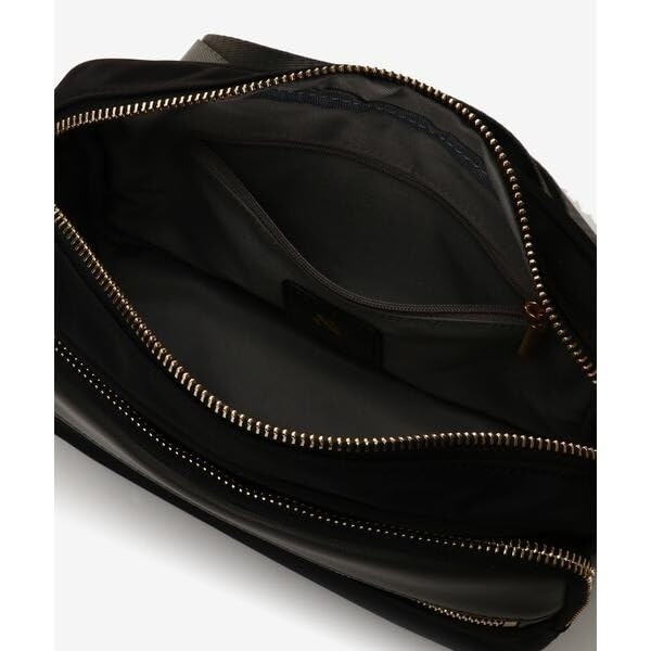 Und Chouette Damen-Schultertasche aus Polyester, 00482320105331, Dunkelbraun