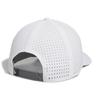 Adidas Golf Punching Free Size Men's Water-Repellent Cap, White,