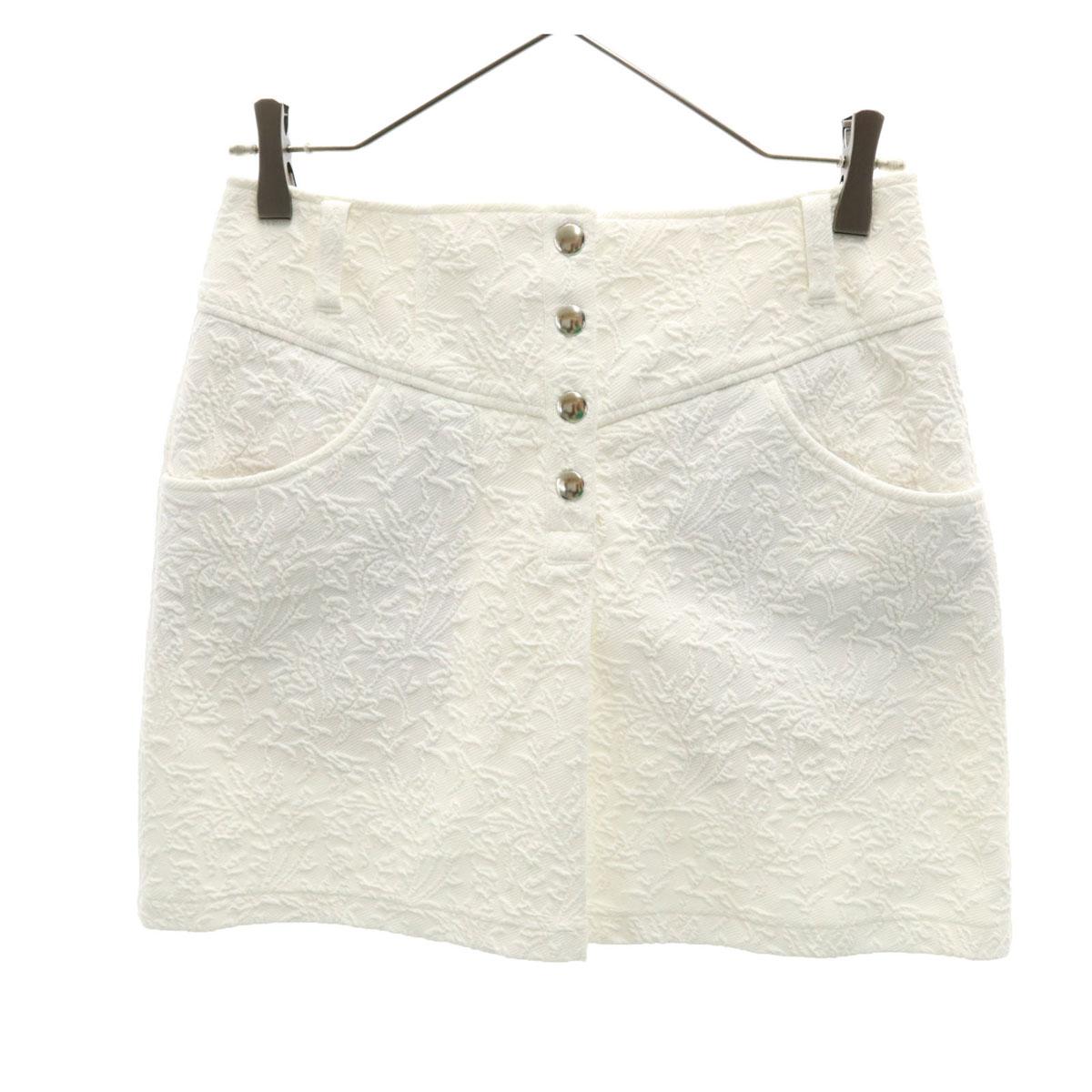 

Callaway Overall handle golf Jacquard Mini skirt S white stretch Women Used