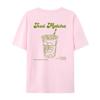 T-shirt Matcha Ghiacciato Estetica Retrò T-shirt Carina per Amanti del Matcha Donna Estate Oversize Streetwear T-shirt Grafiche Abbigliamento Unisex