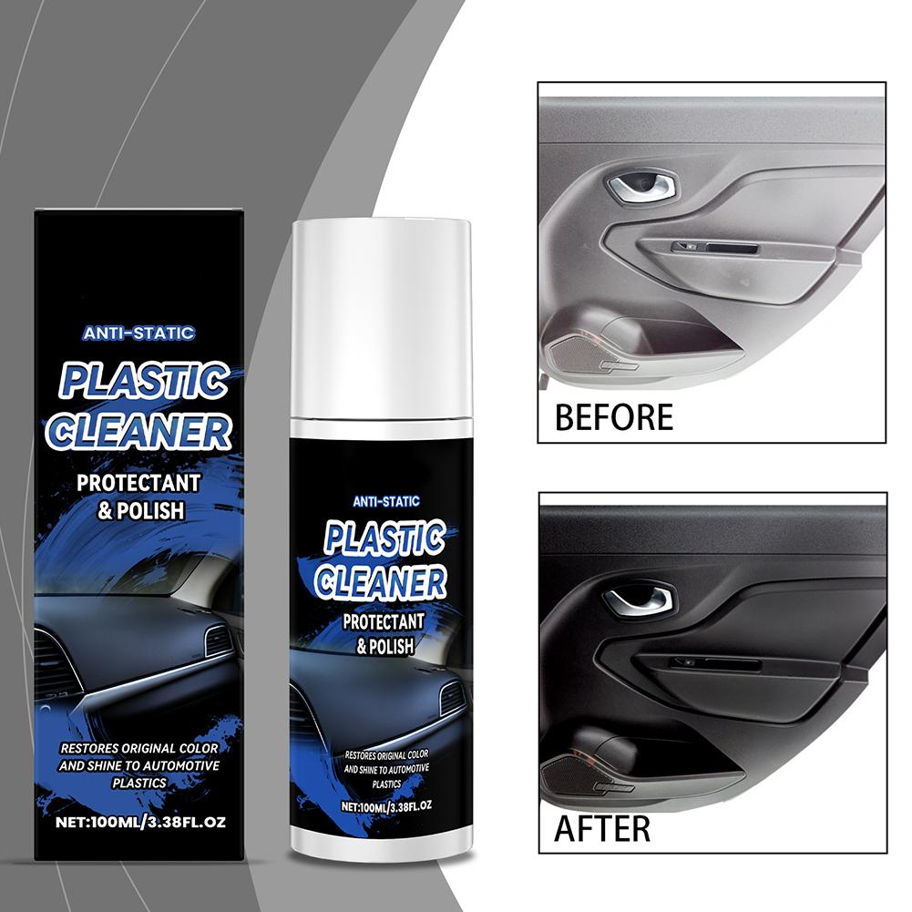 1-10PCS Car Plastic Refurbishment Agent - Interior Dashboard Cleaner & Anti-Wear Protector | 2-in-1 Renovation & Protection