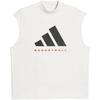 adidas Basketball Sleeveless T-shirt Asia Sizing 'White Red' Men's IW5648