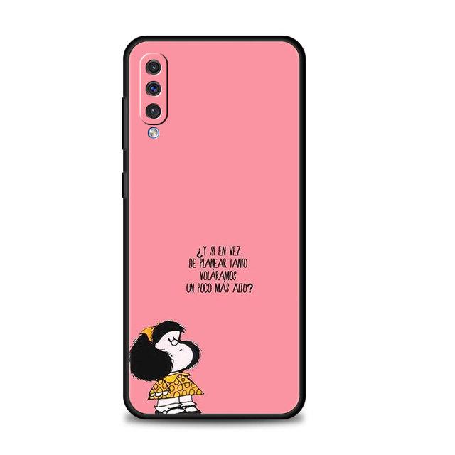 For Samsung Galaxy A20s A30 M31 A20e A70 A40 M30s A50 A10 M32 M62 M33 M22 A10s A10e M31s M52 Thin Soft Mafalda Celular Case