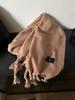 Simple Classic Solid Scarf Women Large Tassel Winter Imitation Cashmere Thick Warm Student Shawl Female Chic Muffler Fall Ladies