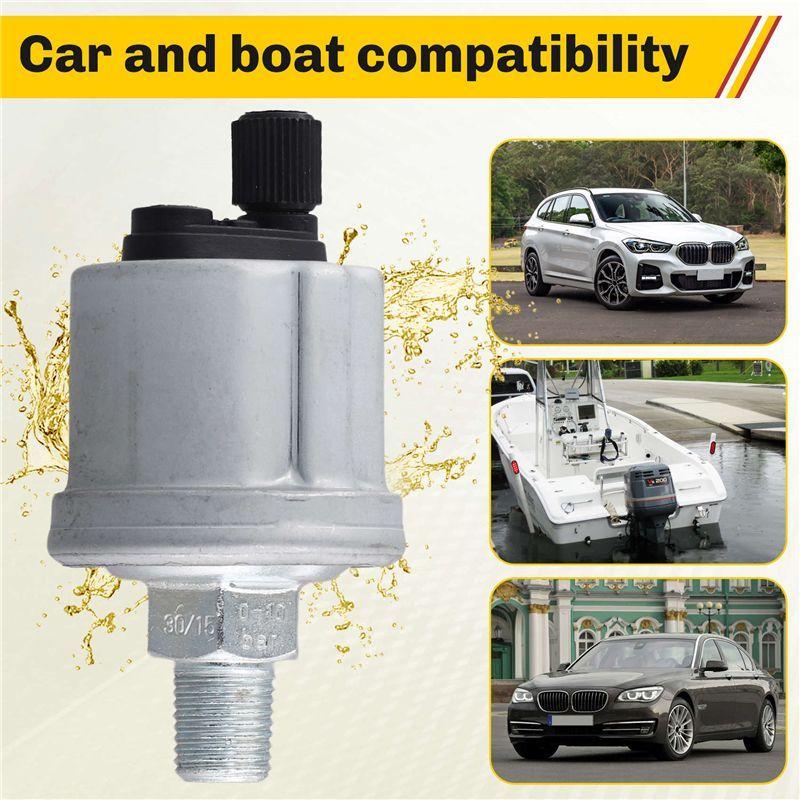 A30F-Engine Part 0-10Bar Oil Pressure Sensor For Generator Car Boat Oil Pressure Gauge Sender
