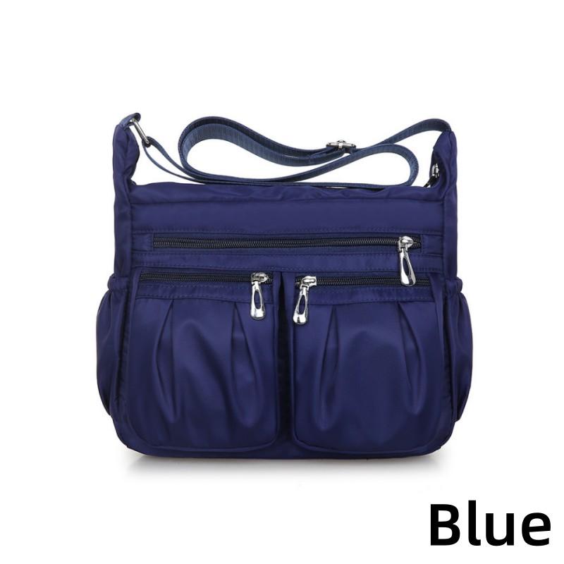 Casual Women Shoulder Messenger Bag Oxford Waterproof Zipper Handbags Package Female Large Capacity Travel Crossbody Bag