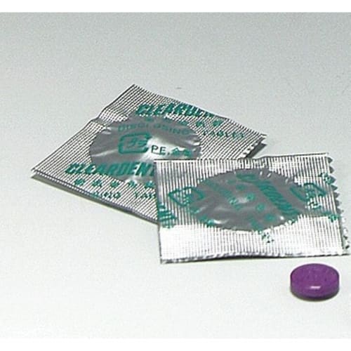 Cleardent Plaque Staining Tablets, 2-Pack