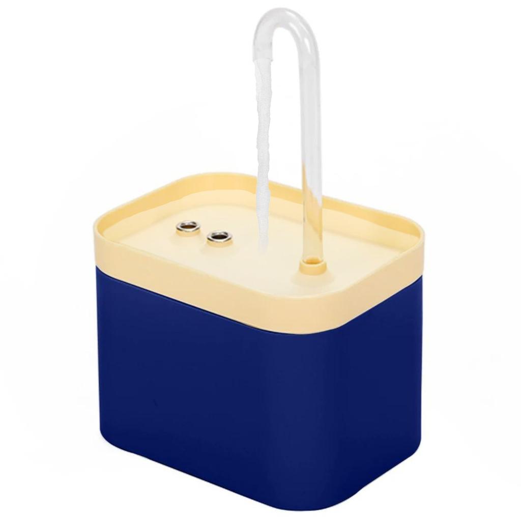 Automatische Trinkbrunnen Schale für Katzen und Hunde, marineblau, 1500 ml, PetJet