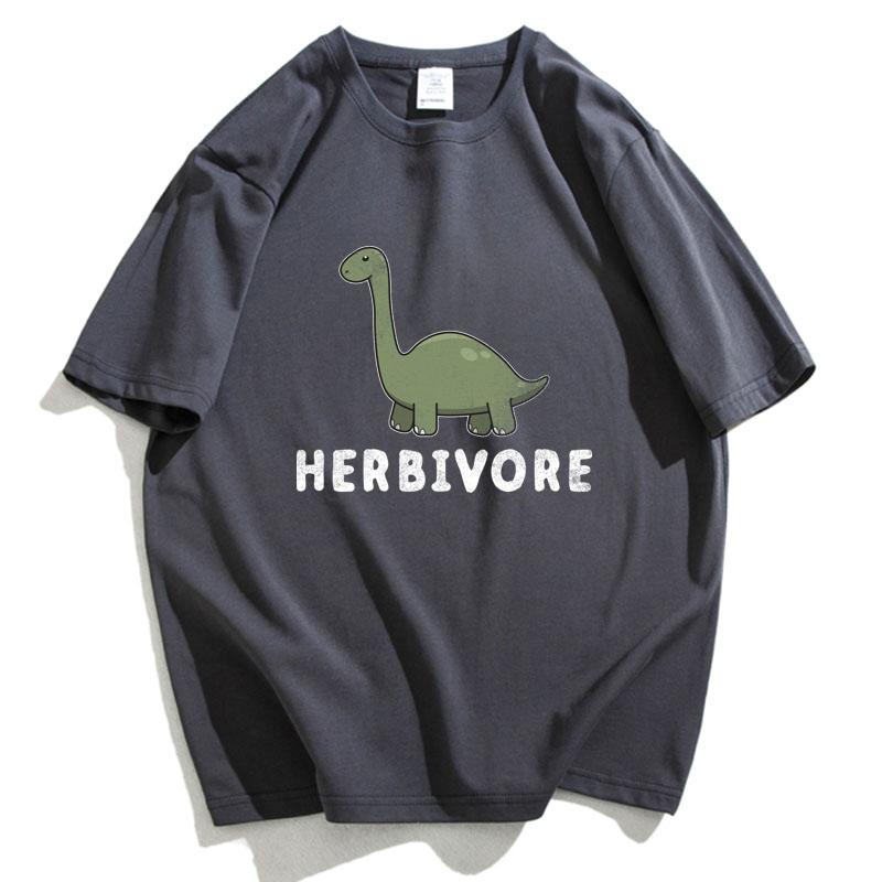 T-Shirt Herbivore Vegan Dinosaur Funny 