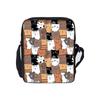 Football Pattern Single Layer Knapsack for Boys Plus Girls Best Gifts 2D Flat Animated Schoolbags for Children
