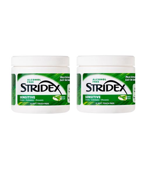 [2PACK] Stridex Sensitive Pads 55 Sheets
