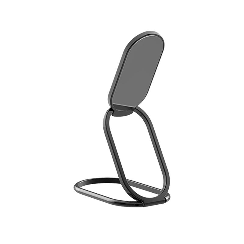 Multifunction Phone Holder Foldable Ring Holder Mobile Stand Phone Holder for Car Magnet Mount Zinc Alloy