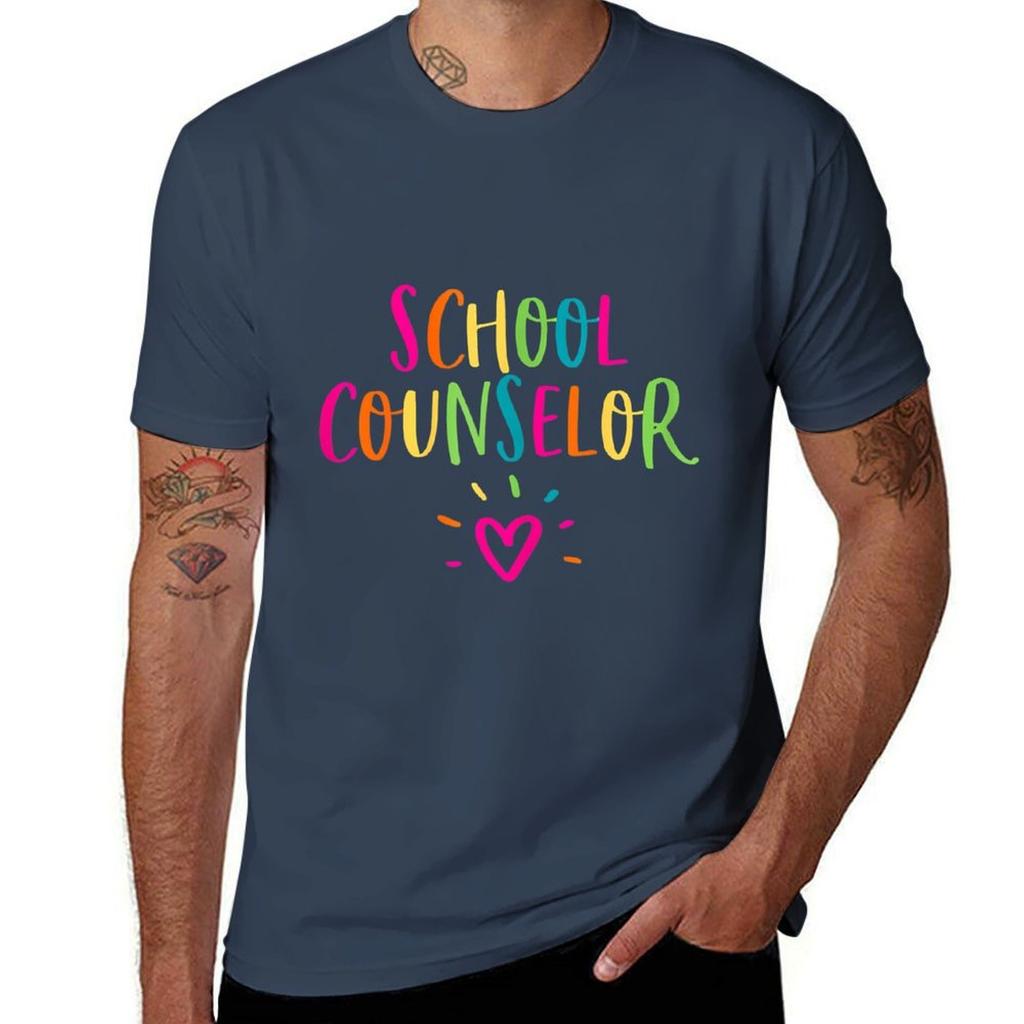 School Guidance Counselor Appreciation Tshirt Graphic Print Short Sleeve Tshirt