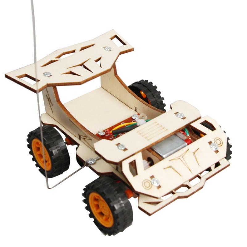 Technology Small Production DIY Wireless Remote Control Car Science Experiment STEM Education Manual Science And Education Supplies