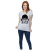 STAR WARS Womens/Ladies Darth Vader Come To The Dark Side Sketch Cotton T-Shirt
