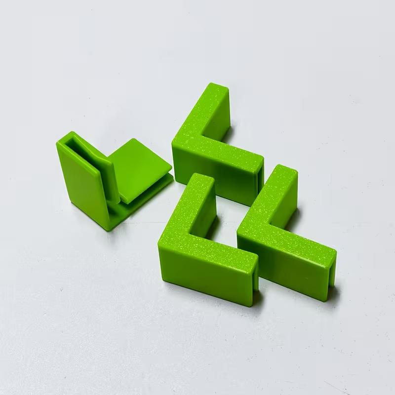 1pc 3D Printed Carton Corner Right Angle Clips, Corrugated Box Edge Reinforcement Fixing Clamps for Box Reuse Making.