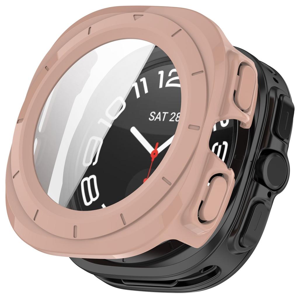Watch Case+Glass For Samsung Galaxy Watch Ultra 47mm Protective Screen Tempered Glass Film For Galaxy Watch 7 Ultra Bumper Cover