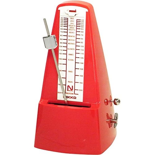 Nikko Metronome Standard Brilliant Red 245