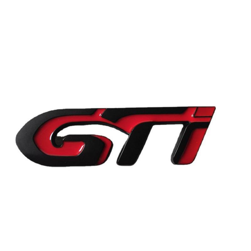Peugeot 307/206/308 GTI Rear Emblem Metal Modification Sticker