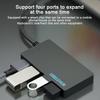 Usb Hub Usb 3.0 4 Port Type C Hub High Speed Data Cable Convertor Adapter