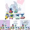 Delightful Pvc Stitch Figurine Set Including 6 Distinctive Characters From The Beloved Anime Series