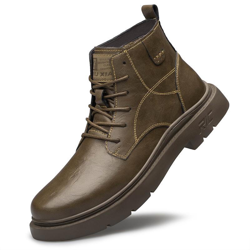 

Роскошные ботинки челси для мужчин черные деловые социальные офисные для свиданий формальные для вечеринок ботинки комфортные универсальные модные трендовые ботинки 46 хаки