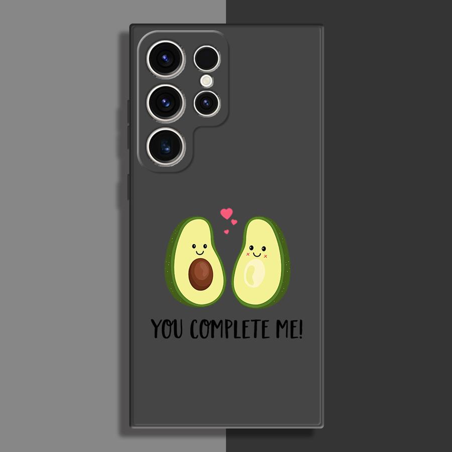 Unique Avocado Phone Case for Samsung Galaxy S25 S24 23 S22 Plus S21 S20 Ultra S20 S24 S23 S21 FE Cover