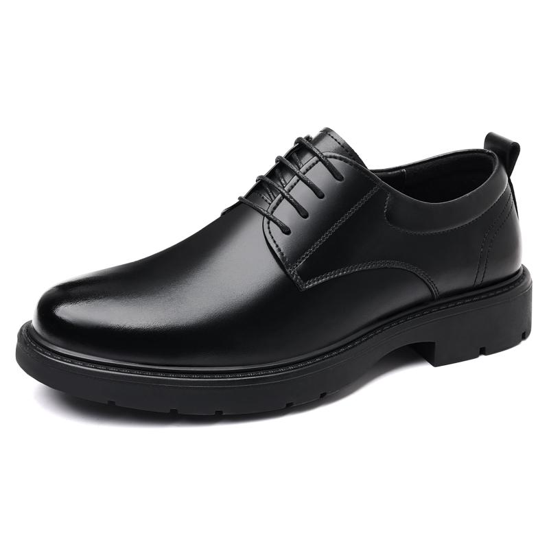 

Повседневная мужская кожаная обувь Джентльмен Классический Деловой Стиль Работа и офис Черный коричневый взрослая обувь для костюма Роскошное Качество Новинка 44