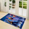 Light Saber Duel Carpet Rug Soft Washable Antislip Home Living Room Sofa Mats Personalized Christmas Rug