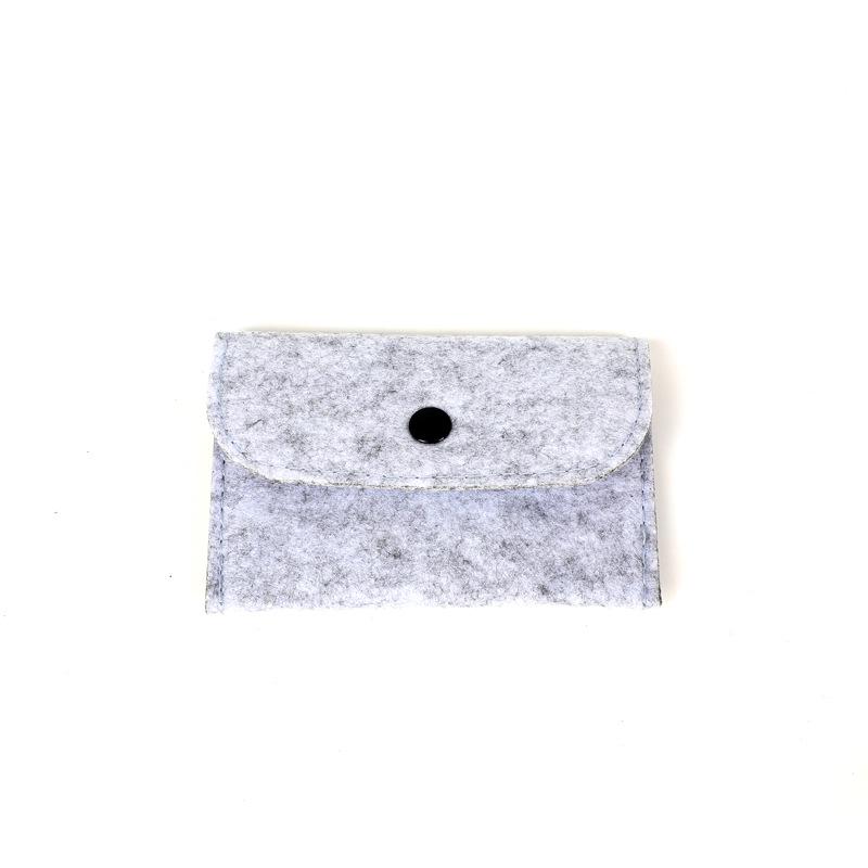 Felt Wallet and Coin Purse with Bus Card Holder – Fashionable and Creative Design