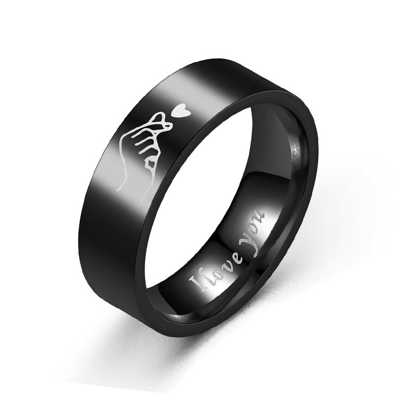 

1 пара парных колец, милые мультяшные кольца в форме сердца для женщин и мужчин, романтические памятные украшения для пары на годовщину 13