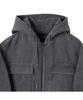 Customellow Gray Cotton Dyed Hood Jacket_Cwuam25383Gyd