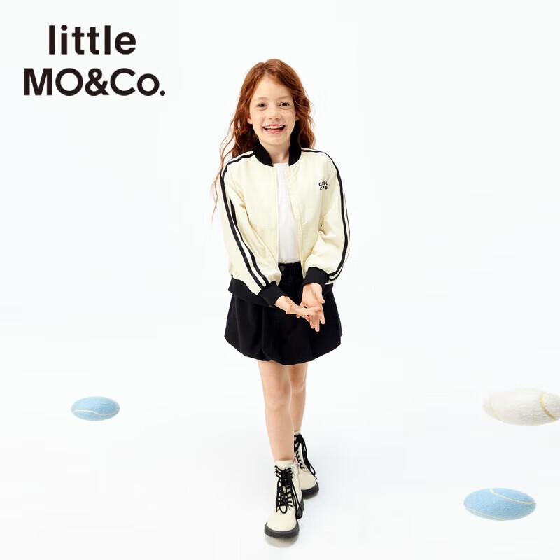 Little MO&Co. Girls' Denim Bubble Skirt