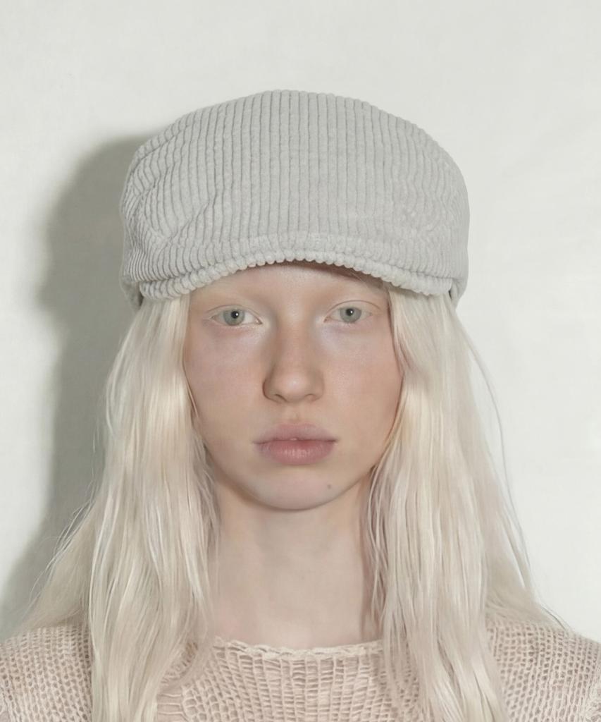 Eondeokeonteulolseutyudio Corduroy Hunting Cap Drive Hunting / Wave Cord / Gr