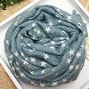 Girl's Kids Star Pentagram Warm Shawl Autumn Winter Gift Wraps Stole Soft Scarf