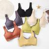 Nylon Sports Bras For Women With Seamless Breathable Design For Yoga And Sleep