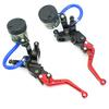 22mm Motorrad Hydraulische Bremse Motocross Bremszylinder Kupplungshebel Pumpe für Honda Yamaha Kawasaki Dirt Bike ATV Pitbike